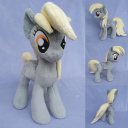 Size: 1564x1564 | Tagged: safe, artist:doctorkoda, derpy hooves, pony, irl, photo, plushie, solo