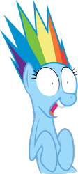 Size: 900x2006 | Tagged: artist needed, source needed, safe, derpibooru import, rainbow dash, pegasus, pony, simple background, solo, transparent background, vector