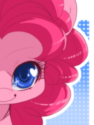 Size: 480x640 | Tagged: safe, artist:loyaldis, part of a set, pinkie pie, earth pony, pony, female, heart eyes, mare, solo, wingding eyes