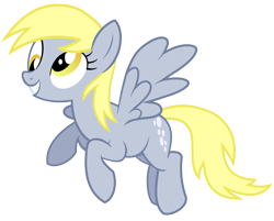 Size: 7200x5793 | Tagged: safe, artist:greenmachine987, derpy hooves, pony, absurd resolution, simple background, smiling, solo, transparent background, vector