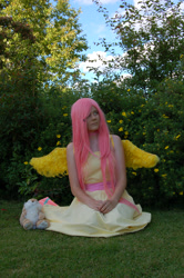 Size: 2000x3008 | Tagged: safe, artist:hebiriyu, fluttershy, human, cosplay, irl, irl human, photo