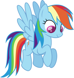 Size: 4500x4719 | Tagged: safe, artist:vectorest, derpibooru import, rainbow dash, pegasus, pony, absurd resolution, cute, flying, looking down, simple background, smiling, solo, spread wings, transparent background, vector