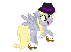 Size: 1152x832 | Tagged: safe, artist:dosey--doe, derpy hooves, ditzy doo, pegasus, pony, female, hat, mare