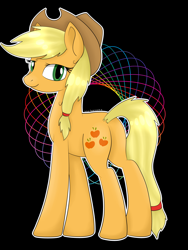 Size: 5000x6666 | Tagged: safe, artist:lace_felora, applejack, earth pony, pony, absurd resolution, plot, solo