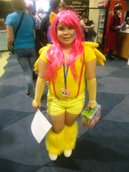 Size: 3240x4320 | Tagged: safe, fluttershy, human, cosplay, fan expo canada, irl, irl human, photo, target demographic