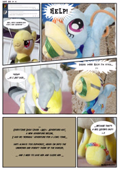 Size: 3113x4433 | Tagged: safe, artist:marcoon1305, derpibooru import, daring do, rainbow dash, ask, blog, irl, photo, plushie, tumblr