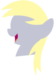 Size: 1476x2051 | Tagged: safe, artist:caliazian, derpy hooves, pegasus, pony, .ai available, bust, female, lineless, mare, open mouth, portrait, simple, simple background, smiling, solo, transparent background, vector