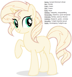 Size: 687x729 | Tagged: safe, sunset shimmer, twilight sparkle, oc, oc:sunset shimmer's ghost, ghost, 1000 hours in ms paint, female, implied lesbian, implied shipping, implied sunsetsparkle, reference sheet, shipping, vulgar