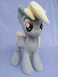 Size: 1620x2160 | Tagged: safe, artist:doctorkoda, derpy hooves, pegasus, pony, irl, photo, plushie, smiling, solo