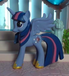 Size: 455x500 | Tagged: safe, artist:sanadaookmai, derpibooru import, twilight sparkle, twilight sparkle (alicorn), alicorn, pony, brushable, custom, female, irl, mare, photo, toy