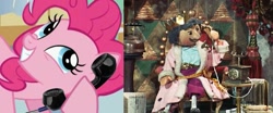 Size: 739x308 | Tagged: safe, pinkie pie, earth pony, pony, augsburger puppenkiste, exploitable meme, jim button and luke the engine driver, meme, phone, puppet