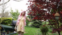 Size: 3840x2160 | Tagged: safe, artist:necronekochan, fluttershy, human, cosplay, irl, irl human, photo