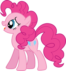 Size: 861x927 | Tagged: safe, artist:lucefudu, pinkie pie, earth pony, pony, simple background, solo, transparent background, vector