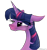 Size: 747x794 | Tagged: safe, artist:sigmanas, derpibooru import, twilight sparkle, blushing, bust, floppy ears, frown, glare, portrait, simple background, solo, transparent background, unamused