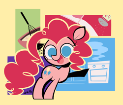 Size: 1280x1088 | Tagged: safe, artist:footsam, pinkie pie, earth pony, pony, ask, ask pinkie pie and tornado, solo, tumblr