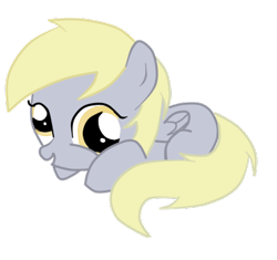 Size: 425x399 | Tagged: safe, artist:alejamoreno-brony, derpy hooves, pegasus, pony, cute, derpabetes, female, filly, filly derpy, prone, simple background, solo, transparent background, vector, younger