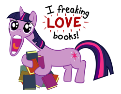 Size: 2329x1820 | Tagged: safe, artist:capt-nemo, derpibooru import, twilight sparkle, book, solo, that pony sure does love books