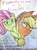 Size: 1936x2592 | Tagged: safe, artist:xulious, applejack, fluttershy, earth pony, pegasus, pony, female, mare, traditional art