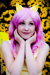 Size: 900x1350 | Tagged: safe, artist:melfinacosplay, fluttershy, human, cosplay, irl, irl human, photo