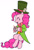 Size: 604x882 | Tagged: safe, artist:jade elements, pinkie pie, earth pony, pony, alice in wonderland, clothes, crossover, feminism, frock coat, mad hatter, shirt, top hat, waistcoat