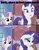 Size: 1012x1300 | Tagged: safe, screencap, rarity, sweetie belle, pony, unicorn, cringing, meme, naive sweetie belle, the birds and the bees, the talk