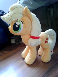 Size: 1920x2560 | Tagged: safe, artist:dieentexd, applejack, irl, photo, plushie