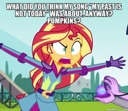 Size: 600x521 | Tagged: safe, edit, edited screencap, screencap, sunset shimmer, equestria girls, friendship games, image macro, meme, the fairly oddparents