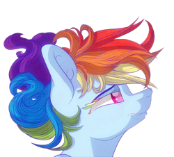 Size: 940x850 | Tagged: safe, artist:elskafox, derpibooru import, rainbow dash, pegasus, pony, female, mare, simple background, solo, transparent background