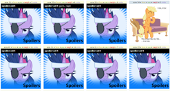 Size: 1072x571 | Tagged: safe, derpibooru import, screencap, applejack, twilight sparkle, earth pony, pony, derpibooru, future twilight, text