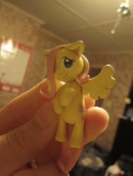 Size: 480x640 | Tagged: safe, artist:razzyrazz, fluttershy, pegasus, pony, craft, female, mare, sculpture