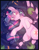 Size: 480x620 | Tagged: safe, artist:cappydarn, derpibooru import, twilight sparkle, twilight sparkle (alicorn), alicorn, fish, pony, princess twilight sparkle (episode), black vine, female, floating, high angle, lilypad, mare, on back, ophelia, solo, water