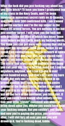 Size: 366x708 | Tagged: safe, derpibooru import, twilight sparkle, twilight sparkle (alicorn), alicorn, princess twilight sparkle (episode), internet tough guy, meme, navy seal copypasta, text, tl;dr, twilight scepter, vulgar, wall of text