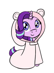 Size: 800x1067 | Tagged: safe, artist:flutterluv, starlight glimmer, hamster, pony, unicorn, clothes, cute, glimmerbetes, pajamas, solo