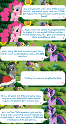 Size: 680x1268 | Tagged: safe, derpibooru import, king sombra, pinkie pie, rainbow dash, twilight sparkle, twilight sparkle (alicorn), alicorn, earth pony, pegasus, pony, siege of the crystal empire, dialogue, gameloft