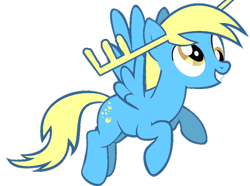 Size: 900x669 | Tagged: safe, derpy hooves, happy tree friends, lumpy, recolor, simple background, solo, transparent background