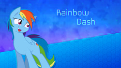 Size: 2560x1440 | Tagged: safe, artist:alexpony, artist:joey darkmeat, artist:sgtwaflez, derpibooru import, edit, rainbow dash, pegasus, pony, solo, wallpaper, wallpaper edit