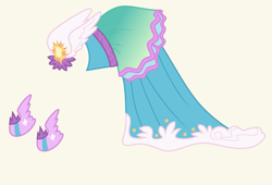 Size: 761x517 | Tagged: safe, artist:bubblestormx, princess celestia, alicorn, pony, canterlot boutique, .svg available, clothes, dress, simple background, svg, tripping the light, vector, white background