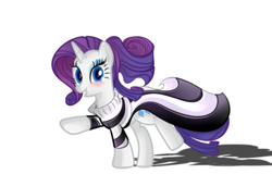 Size: 400x256 | Tagged: safe, artist:twilight7070, rarity, pony, unicorn, female, horn, mare, solo, white coat