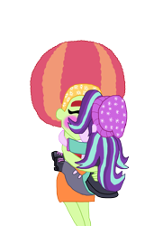 Size: 2000x2925 | Tagged: safe, artist:ktd1993, starlight glimmer, tree hugger, equestria girls, blushing, crack shipping, equestria girls-ified, female, kissing, lesbian, shipping, starhugger