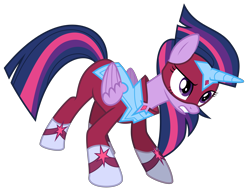 Size: 3900x3000 | Tagged: safe, artist:mamandil, derpibooru import, masked matter-horn, twilight sparkle, twilight sparkle (alicorn), alicorn, pony, power ponies (episode), season 4, female, mare, power ponies, simple background, solo, transparent background, vector