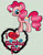 Size: 600x778 | Tagged: safe, artist:sailorusagichan, pinkie pie, earth pony, pony, female, mare, pink coat, solo, watermark