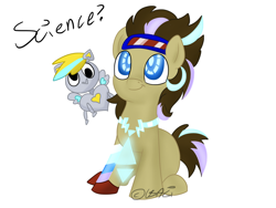 Size: 1024x768 | Tagged: safe, artist:usagi-zakura, derpy hooves, doctor whooves, robot, neosurgeon