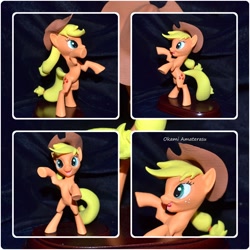 Size: 1204x1204 | Tagged: safe, artist:soulren, applejack, 3d print, irl, photo, sculpture, solo