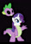 Size: 1280x1792 | Tagged: safe, edit, rarity, spike, dragon, pony, unicorn, bodysuit, disguise, quality, wat