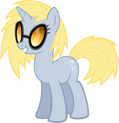 Size: 3857x4000 | Tagged: safe, artist:namelesshero2222, derpy hooves, dj pon-3, vinyl scratch, pony, unicorn, female, high res, mare, palette swap, recolor, simple background, solo, transparent background, vector