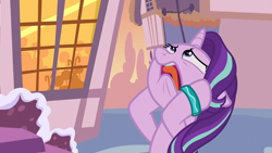 Size: 1920x1080 | Tagged: safe, screencap, starlight glimmer, pony, unicorn, student counsel, bracelet, faic, female, jewelry, mare, solo, starlight's bracelet