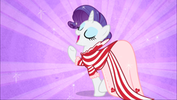 Size: 1920x1080 | Tagged: safe, screencap, rarity, pony, unicorn, green isn't your color, clothes, dress, solo
