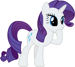 Size: 1843x1651 | Tagged: safe, artist:paragonaj, rarity, hoof in mouth, rarity is a marshmallow, simple background, solo, transparent background