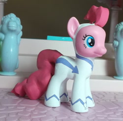 Size: 600x591 | Tagged: safe, artist:sanadaookmai, fili-second, pinkie pie, power ponies (episode), brushable, clothes, costume, custom, irl, photo, power ponies, solo, toy