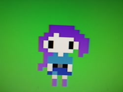 Size: 2592x1936 | Tagged: safe, derpibooru exclusive, rarity, equestria girls, animal crossing, pixel art, solo